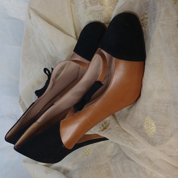 Cavallini Italy Leather and‎ suede shoes 7.5 - Picture 2 of 5